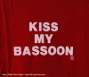 Kiss My Bassoon (red)
